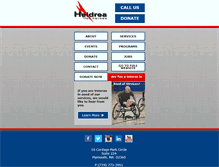 Tablet Screenshot of heidrea4heroes.org